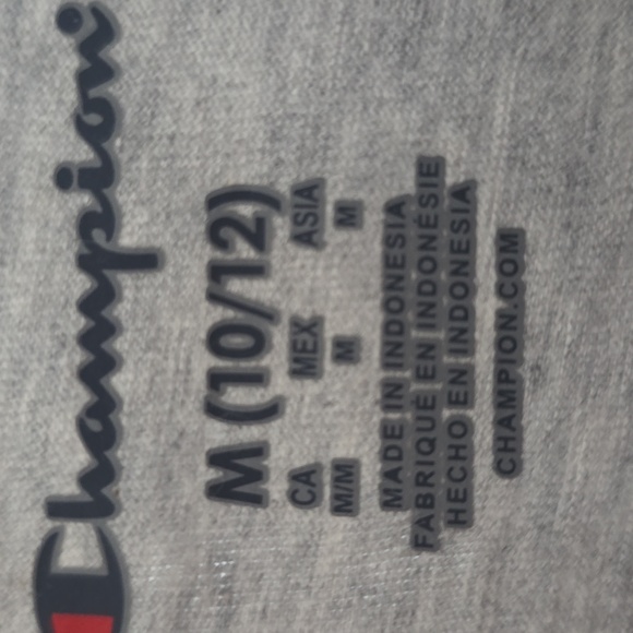 CHAMPION BRAND SIGNATURE BOYS GRAY SHORT SLEEVE TEE-SHIRT SIZE MEDIUM 10-12 - Picture 6 of 11